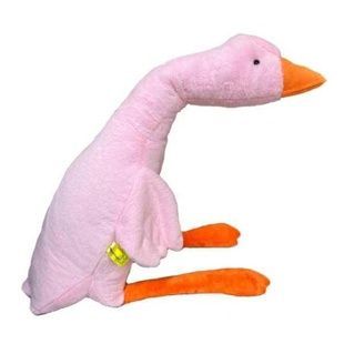 Игрушка мягкая Гусь-обнимусь 90см Розовый