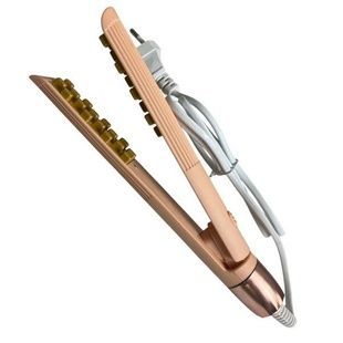 Щипцы для волос для придания объема D HAIR CLIPPER XL-618 JW Оранжевые