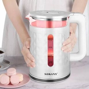 Электрочайник с подсветкой Sokany SK-1028
