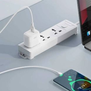 Мережевий зарядний пристрій блок живлення XO L135 QC18W 1USB-A Fast Charging Charger with Micro cable