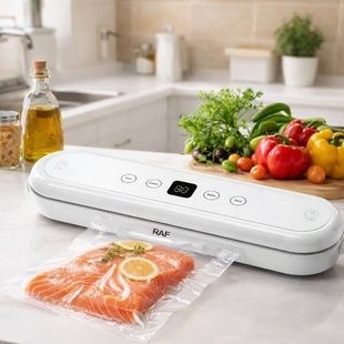 Вакуумный упаковщик автоматический Vaccum Sealer RAF R.74001 Белый