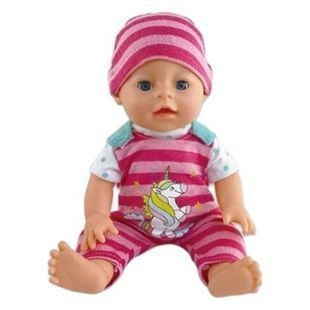Игрушка Пупс 35см пьет с бутылочки + аксессуары Yala Baby YL-2250L
