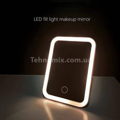 Дзеркало настільне для макіяжу M007 з LED підсвічуванням та USB