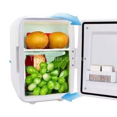 Автохолодильник портативный 4л в прикуриватель Car refrigerator AND LY-898 Белый с розовым