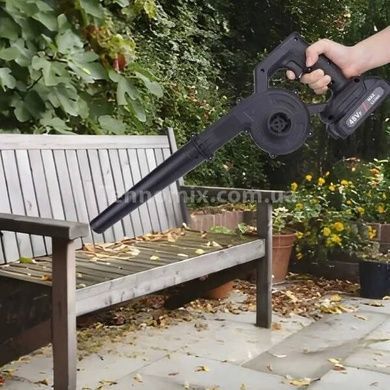Воздуходувка аккумуляторная ручная 21V Черная