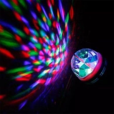 УЦЕНКА! Светодиодная вращающаяся лампа (УЦ-№-22) LED Mini Party Light Lamp