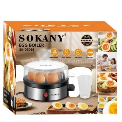 Яйцеварка на 7 яєць електрична 360 Вт SOKANY SK-07066