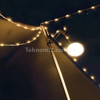 Ліхтар кемпінговий акумуляторний з гірляндою 20м 200Led KXK-828-1