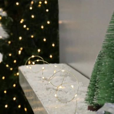 Гірлянда роса лінійна від батарей 3*АА 5,25м D 36019 Біле світло