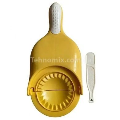 Машинка Dumpling Mold для приготовления вареников Желтая