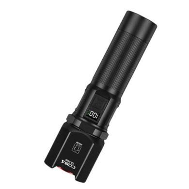 Ліхтарик ручний акумуляторний BL CB 2506 5 COLOR Чорний