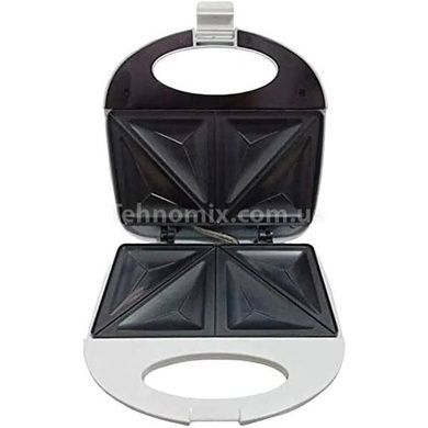 Сендвичница электрическая 1200Вт The Waffle Maker Белая