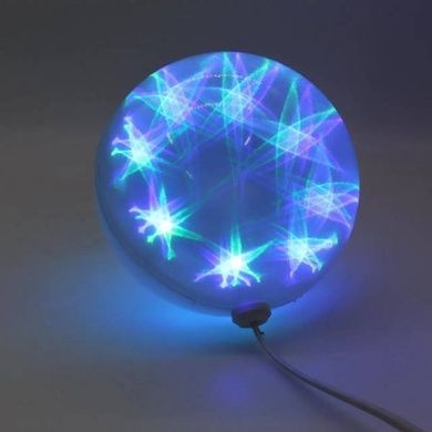 Куля садова декоративна підвісна з LED-підсвічуванням Ceiling colourful star Мультиколор