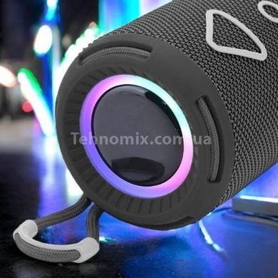 Колонка Bluetooth з функцією speakerphone з радіо RGB TG656 Чорна