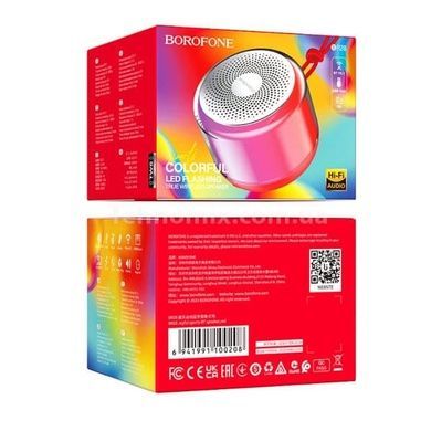 Колонка портативная BOROFONE BR28 Joyful sports BT speaker Red