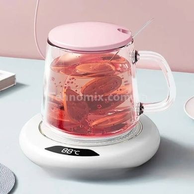 Подставка с подогревом для чашки Heating Cup Белая
