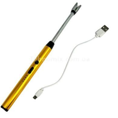 Запальничка електрична гнучка з акумулятором ARC BBQ LIGHTER Золота