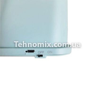 Умная настольная светодиодная лампа 3в1 с PowerBank с зеркалом Синяя