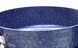 Набір каструль з мармуровим покриттям 6 предметів Блакитний BN-348