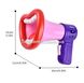 Мегафон гучномовець для запису голосу та функцією зміни голосу Рожевий
