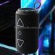 Колонка Bluetooth з функцією speakerphone з радіо RGB TG656 Чорна