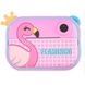 Дитячий фотоапарат миттєвого друку з підтримкою microSD YT008 FLAMINGO Рожевий