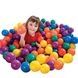 Кульки пластикові для сухого дитячого басейну 8см 100шт M-TOYS Різнокольорові
