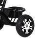 Велосипед детский трехколесный с родительской ручкой SCO82 black Черный