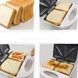 Сендвичница электрическая 1200Вт The Waffle Maker Белая