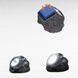 Светильник садовый с солнечной панелью Камень Garden light stone Серый