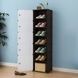 Полка для обуви закрытая разборная 42*28*152см 7-shoe rack LY-1045 Черная