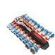 Набір торцевих головок з тріскачкою 1/2 "19шт. Хром Wrench Set CRV JC 8044