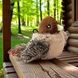 Іграшка для кішок Пташка інтерактивна на мотузку акумуляторна AND 5243