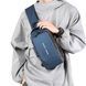Сумка нагрудна з протиугінним замком з паролем Backpack AND XL1228 Синя з коричневим
