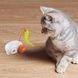 Іграшка для тварин акумуляторна USB Cat teaser Біла з помаранчевим