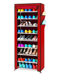 Стеллаж для хранения обуви Combination Shoe Frame 60X30X160 Красный