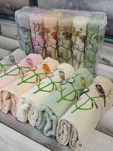 Рушники кухонні Mame Vetka 30х50см Махра набір 6шт