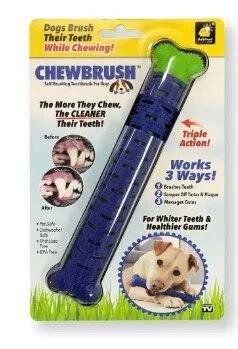 Самоочищающаяся зубная щетка для собак ChewBrush