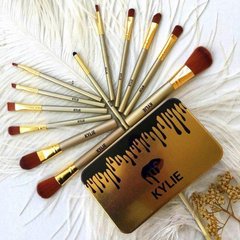 Пензлики для макіяжу Make up brush set Золото