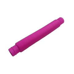 Розвиваюча дитяча іграшка антистрес Pop Tube 20 см Рожева
