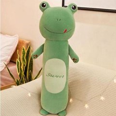 Мягкая игрушка-подушка Лягушка 50 см Зеленая
