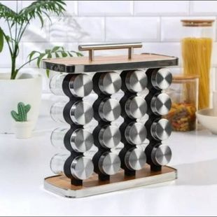 Органайзер для спецій 16 ємностей Seasoning Bottle