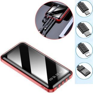 Павер банк 4 в 1 Power Bank 4in1 30000 mAh Червоний