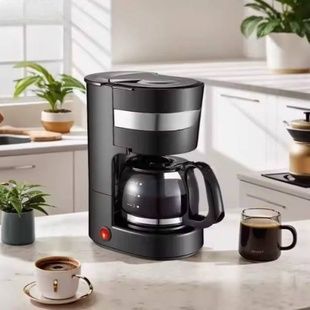 Кофеварка капельная электрическая с подогревом 1л Top Kitchen Tk00220 Черная