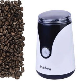 Кофемолка Rainberg RB-301 300 Вт Белая с черным