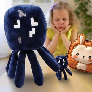 Игрушка-брелок Герои блочного мира Майнкрафт Осьминог