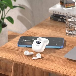 Наушники BOROFONE BW05 Pure tone true wireless BT headset White