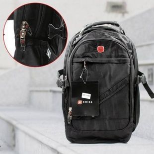 Рюкзак городской вместительный на 2 больших отделения travel bag 8810 Черный