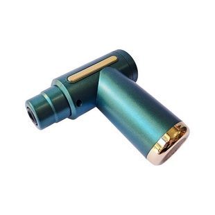 Масажер ручний акумуляторний із змінними насадками Fascial Gun RF-723X Зелений