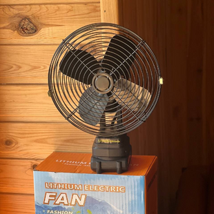 Вентилятор аккумуляторный 48V fan AND 0515 Черный